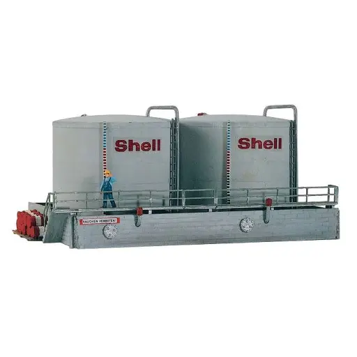 [PI61104] Doubles Réservoirs bas Carburant "Shell" Piko 61104 - HO 1/87 - 175x90x70mm