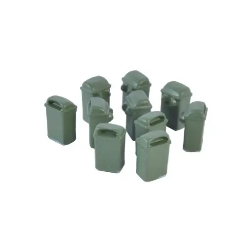 [87T22275] Poubelles suspendues - 87TRAIN 22275 - HO 1/87