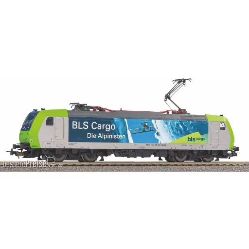 [PI57945] Locomotive électrique Re 485 - Piko 57945 - HO 1/87 - BLS - EP VI - Analogique