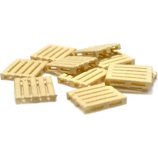 [87T221000] Lot de 8 palettes Euro - 87TRAIN 221000 - HO 1/87