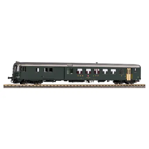 [PI96752] Voiture de Contrôle EWII - CFF - EP. IV - PIKO 96752 - HO 1/87