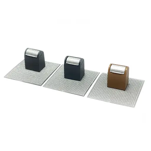 [87T221035] Conteneurs de recyclage souterrains - 87TRAIN 221035 - HO 1/87