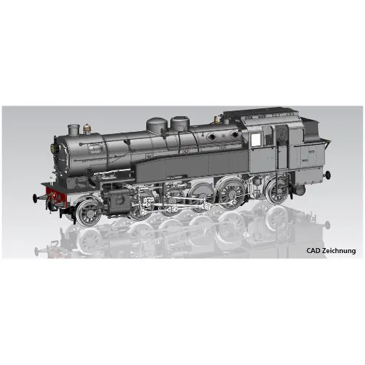 [PI50675] Locomotive à Vapeur Série 11 de l’EST - PIKO 50675 - HO 1/87 - EP II - 3R - DCC DON