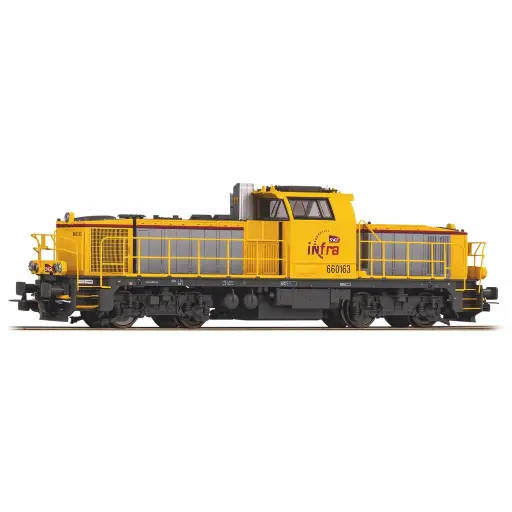 [PI96493] Locomotive diesel BB 60163 - Piko 96493 - SNCF - HO 1/87 - Ep VI - 2R - Analogique