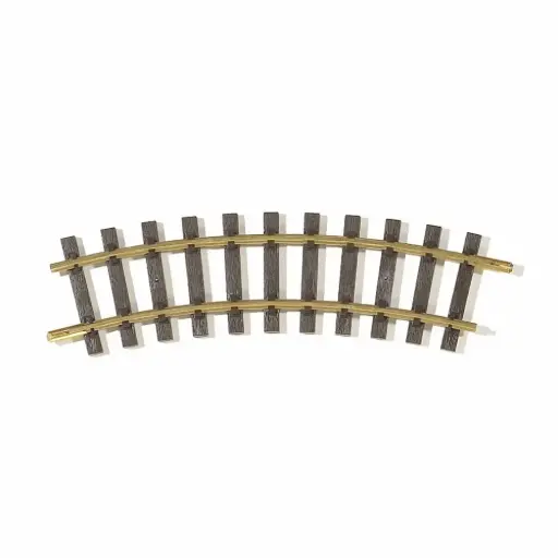 [PI35211] Rail courbe R1 600 mm 30° code 332 - Piko G 35211 - G 1/22,5 - 2R