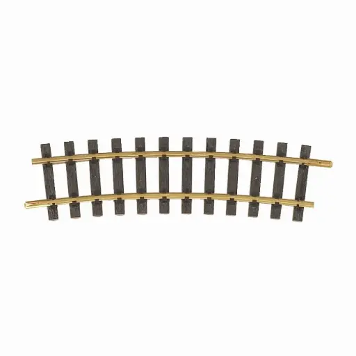 [PI35215] Rail courbe R5 1240 mm 15° code 332 - Piko G 35215 - G 1/22,5 - 2R