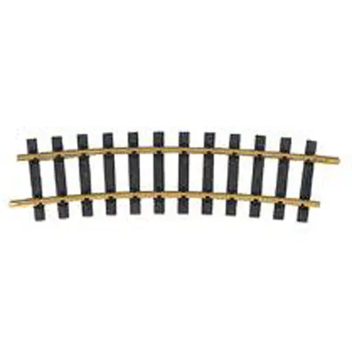 [PI35215] Rail courbe R5 rayon 1243.08mm 15°, 24 pour 1 cercle
