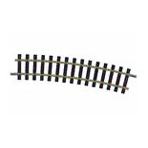 [PI35217] Rail courbe R7 15° rayon 1564.60mm, 24 pour 1 cercle - PIKO G 35217