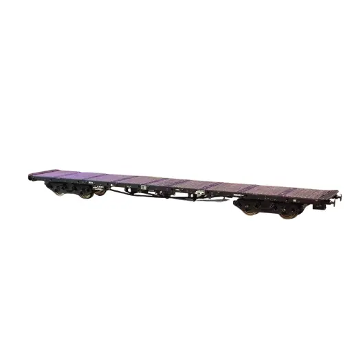 [VI3338] Wagon plat à bogies - Vitrains 3338 - HO 1/87 - SNCF - Ep IV - 2R