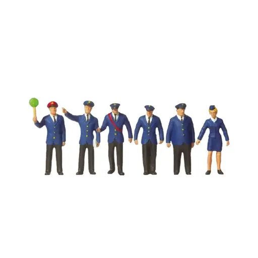 [PR10011] Personnage de chemins de fer DB - Preiser 10011 - HO 