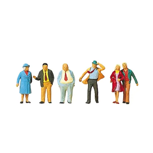 [PR10124] Passants - Preiser 10124 - HO 1/87