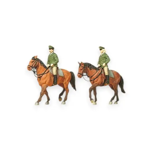 [PR10390] Policiers allemands à cheval II