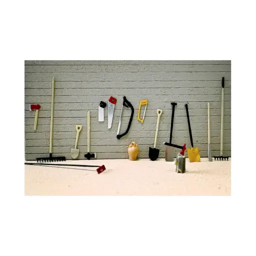 [87T221108] Pack d’outils agricoles - 87TRAIN 221108 - HO 1/87