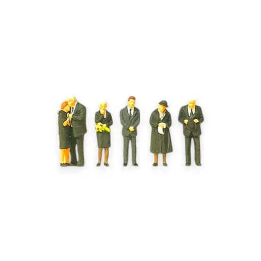 [PR10521] Personnages avec  vêtements de funérailles