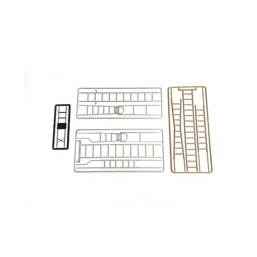 [87T221021] Ensemble d’échelles - 87TRAIN 221021 - HO 1/87