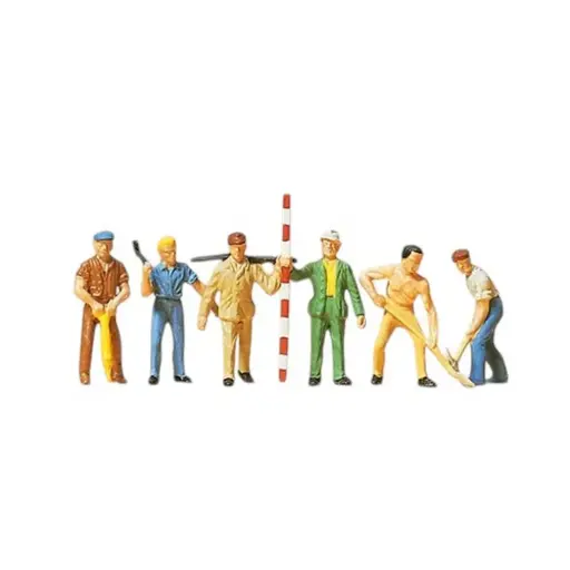 [PR14030] Travailleurs avec outils - Preiser 14030 - HO 1/87
