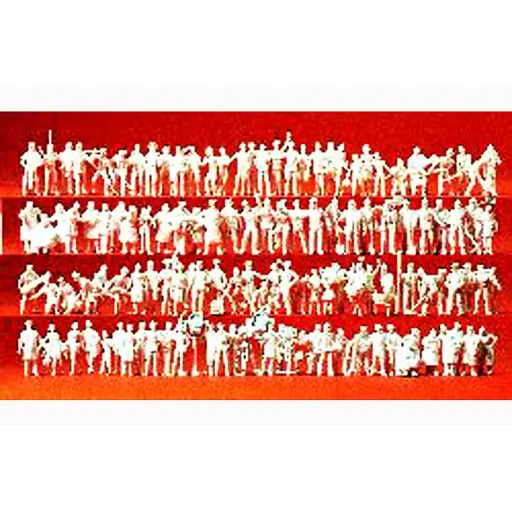 [PR16326] Lot de 120 Personnages Professionnel - Preiser 16326 - HO : 1/87