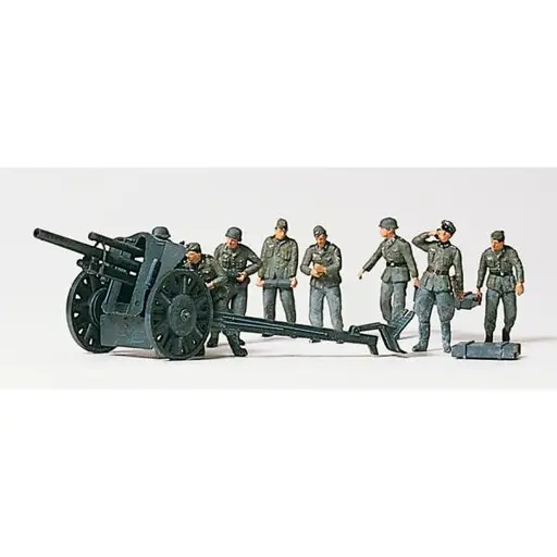 [PR16514] Soldats et canons - Preiser 16514 - HO 1/87