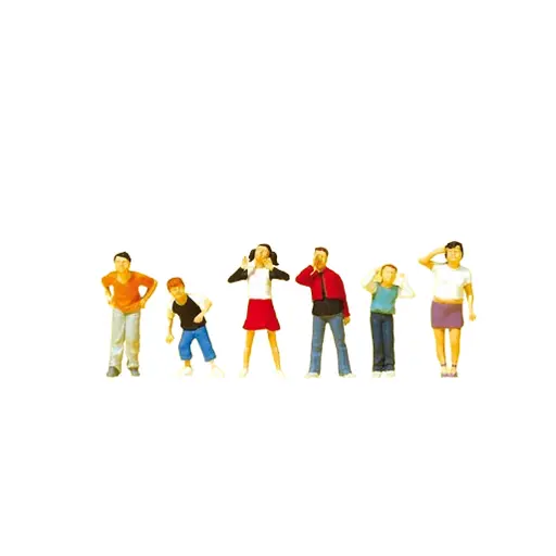 [PR10556] Lot de 6 enfants - Preiser 10556 - HO 1/87