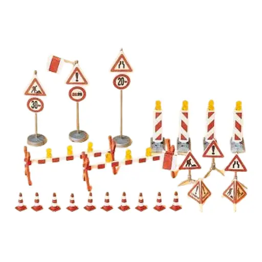 [PR17176] Panneaux de signalisation routière - Preiser 17176 - HO 1/87