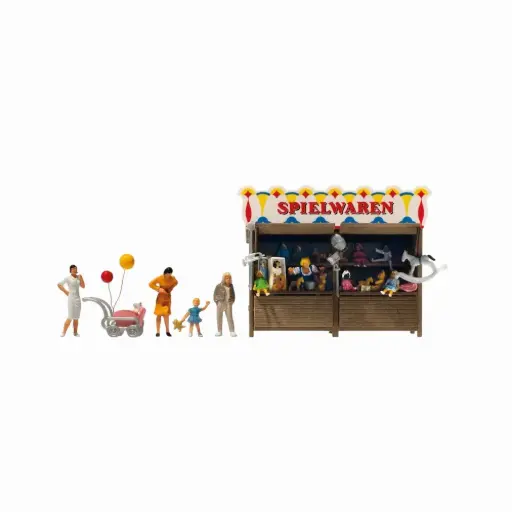 [PR24692] Stand de jouets - Preiser 24692 - HO 1/87