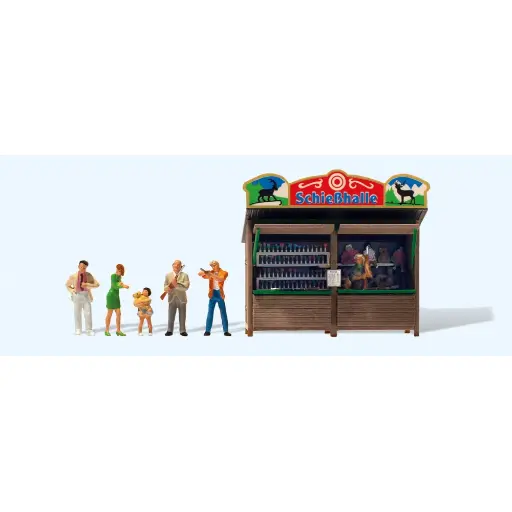 [PR24694] Stand de Tir - Preiser 24694 - HO 1/87