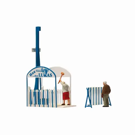 [PR24700] Stand de Fête Foraine « Hau den Lukas » - Preiser 24700 - Ho 1/87