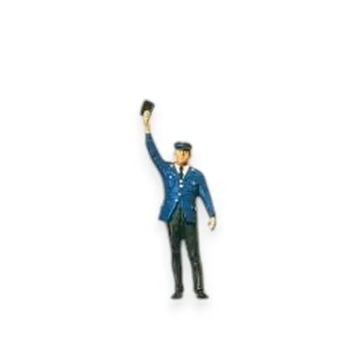 [PR28000] Conducteur faisant un signe - Preiser 28000 - HO 1/87