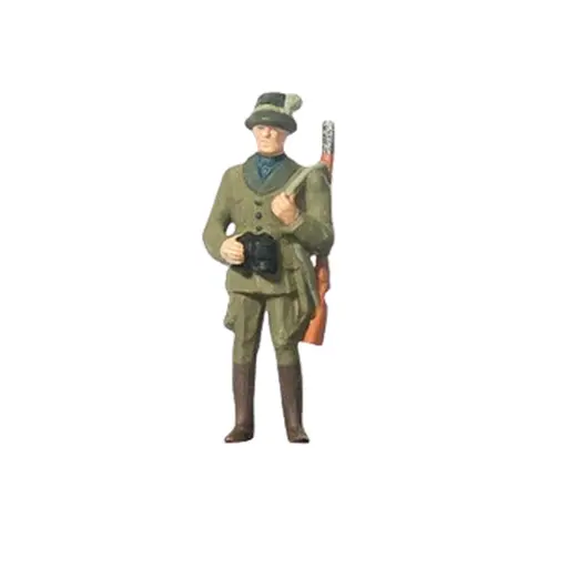[PR28043] Figurine chasseur - Preiser 28043 - HO 1/87