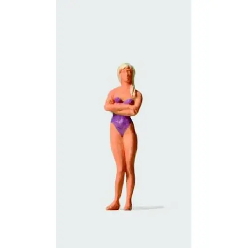 [PR28071] Baigneuse debout - Preiser 28071 - HO 1/87