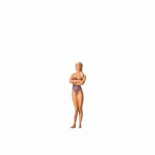 [PR28071] Baigneuse debout en maillot de bain - Preiser 28071 - HO 1/87