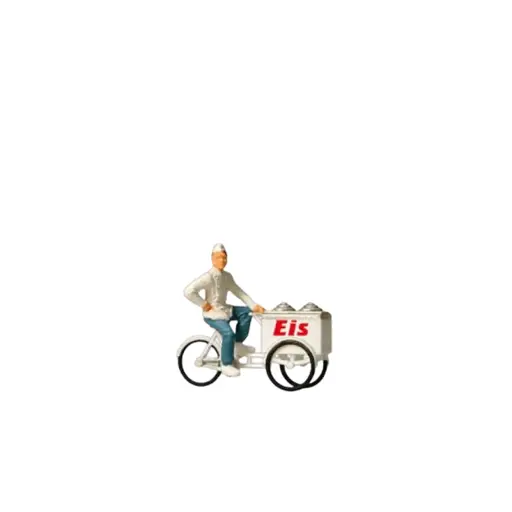 [PR28075] Personnage vendeur de glace - Preiser 28075 - HO 1/87