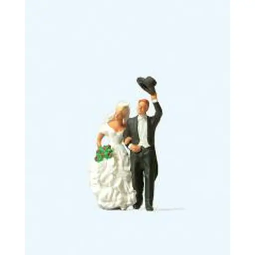 [PR28091] Personnage "Couple mariés" - Preiser 28091 - HO 1/87