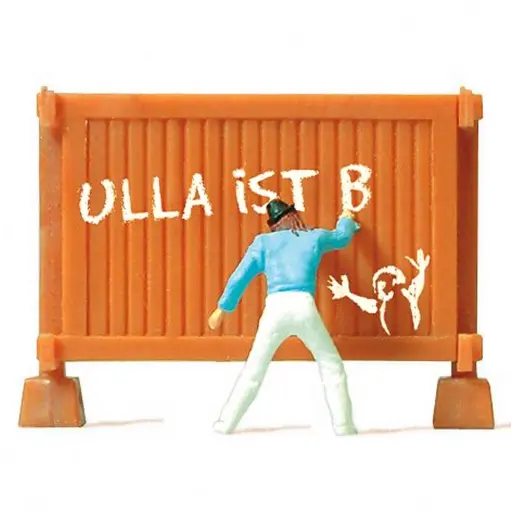 [PR28095] 1 tagueur - Preiser 28095 - HO 1/87