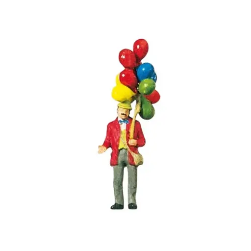 [PR29000] Vendeur ballon - Preiser 29000 - HO 1/87