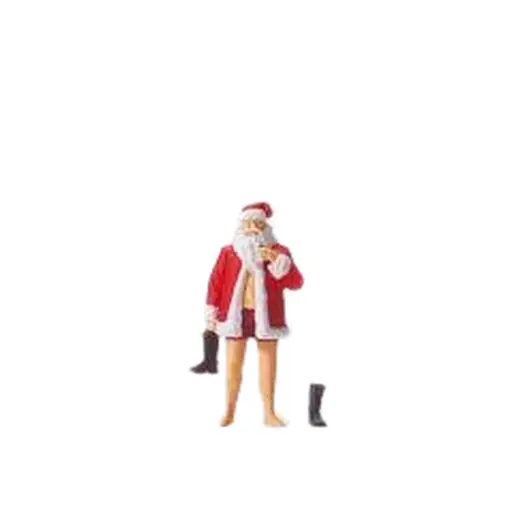 [PR29099] Figurine du Père Noël "Copenhagen" - Preiser 29099 - HO 1/87