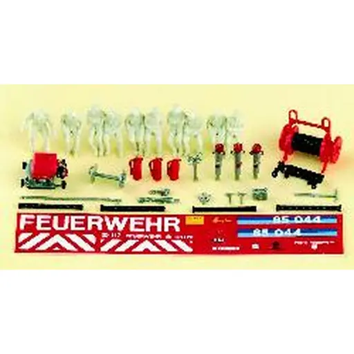 [PR31010] Set d’Accessoires Pompiers - Preiser 31010 - HO 1/87