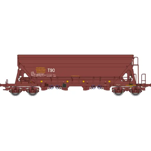 [AL565001] Wagon trémie Tanpps "T90" - Albert Modell 565001 - HO 1/87 - SNCF - Ep IV - 2R