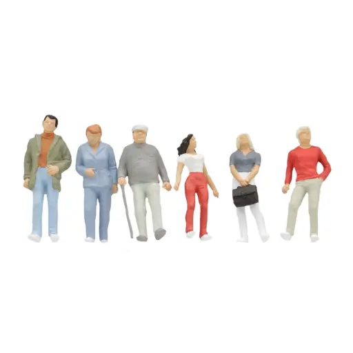 [PR65320] Passants - Preiser 65320 - 0 1/43