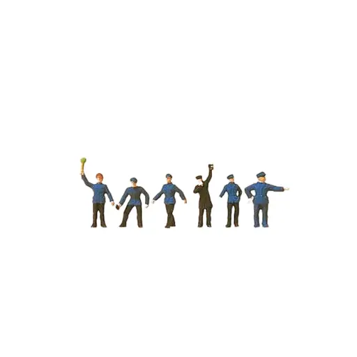 [PR79010] Personnel des Chemins de Fer - Preiser 79010 - N: 1/160