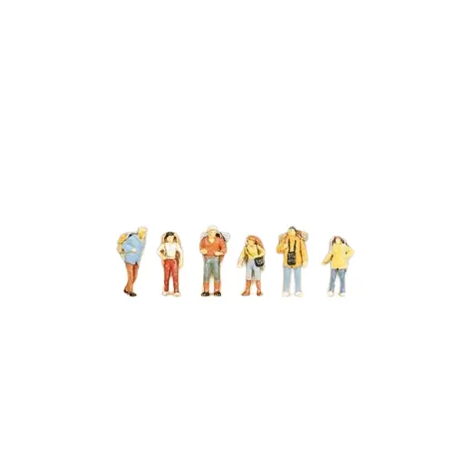 [PR79027] Randonneurs avec Sac à Dos - Preiser 79027 - N: 1/160