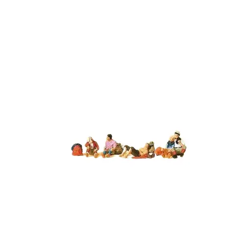 [PR79159] Pack de Randonneurs - Preiser 79159 - N: 1/160
