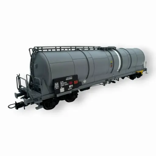 [AL796012] Wagon citerne grande capacité 85m3 Zas gris Wascosa - ALBERT MODELL 796012 - EP VI - HO 1/87