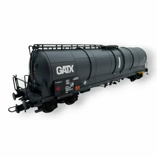 [AL796011] Wagon citerne grande capacité 85m3 Zas gris GATX - ALBERT MODELL 796011 - EP VI - HO 1/87
