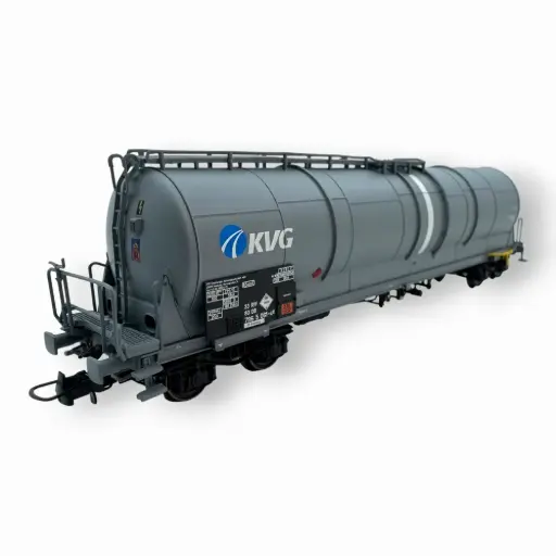 [AL796007] Wagon citerne grande capacité 85m3 Zas gris KVG DB - ALBERT MODELL 796007 - EP V - HO 1/87