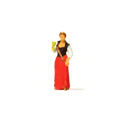 [PR29105] Une "reine du vin", pour cérémonie folklorique, PREISER 29105 - HO 1/87