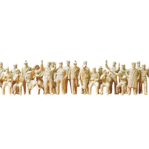 [PR72510] Pilotes, personnel au sol et passagers 1925 - Preiser 72510 - 1/72