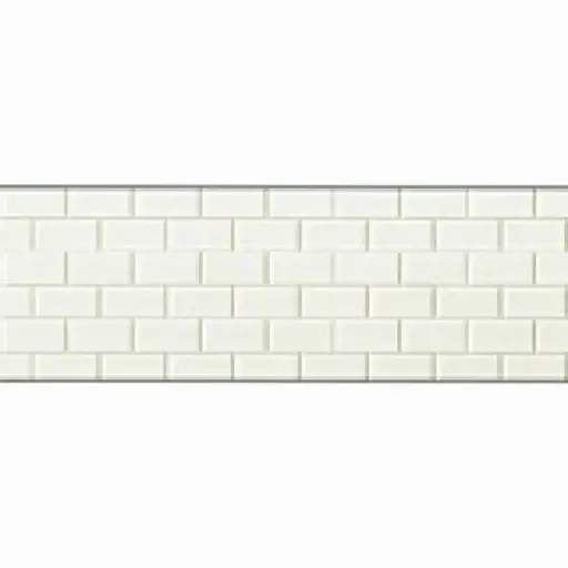 [PR19605] 3 Plaques - Carrelage Sol Carré Blanc - 95x95MM - Preiser 19605 - HO 1/87