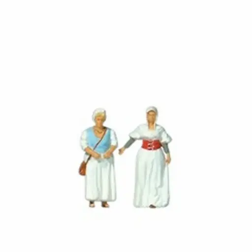 [PR28224] Vendeuses Médiéval - Preiser 28224 - HO 1/87