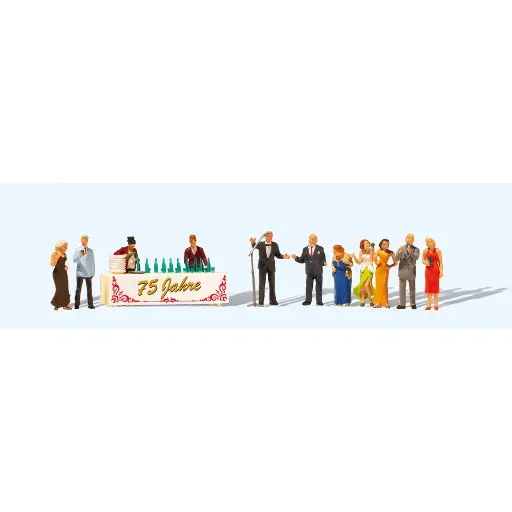 [PR10775] Fête d'anniversaire - Preiser 10775 - HO 1/87